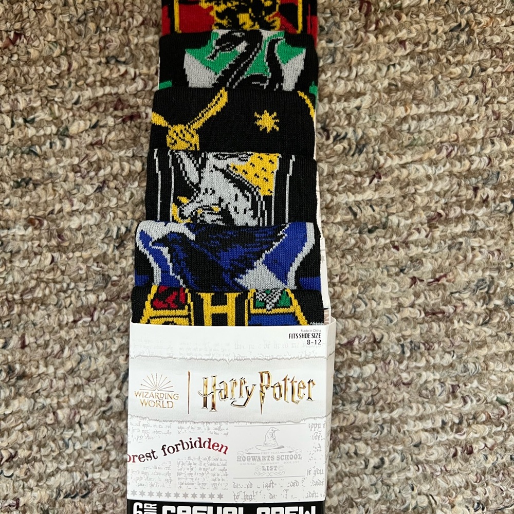 Harry Potter Socks 6 Pack